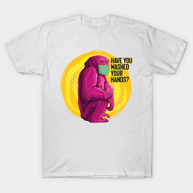 Wash Your Hands T-Shirt by ToufikDesign